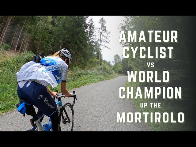 Amateur Cyclist vs World Champion: a little climb up the Mortirolo with Annemiek Van Vleuten
