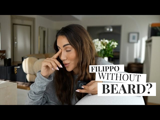 Filippo With No Beard? Beauty Routine, London Shopping, Answering Your Questions | Tamara Kalinic