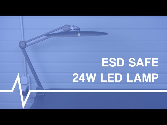 Eleshop ESD Safe 24W LED Lamp - Unboxing & Demonstration
