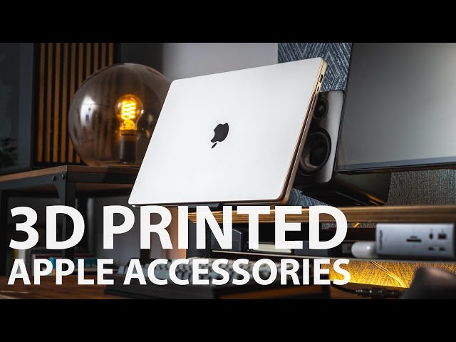 3D Printing Awesome Apple Accessories.
