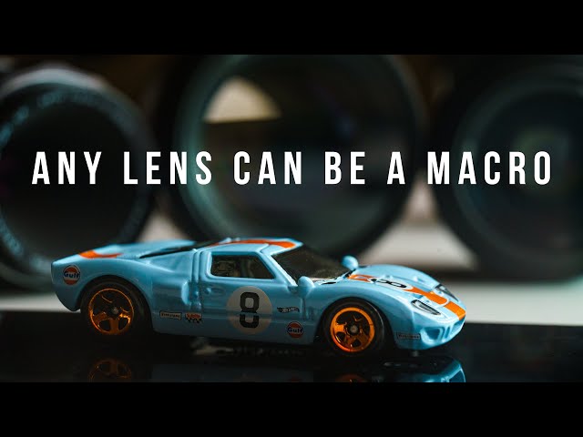 Turn any lens into a Macro lens (macro extension tubes)