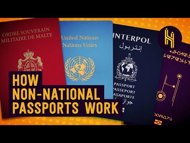 All The Very Real Passports Not Issued By Countries
