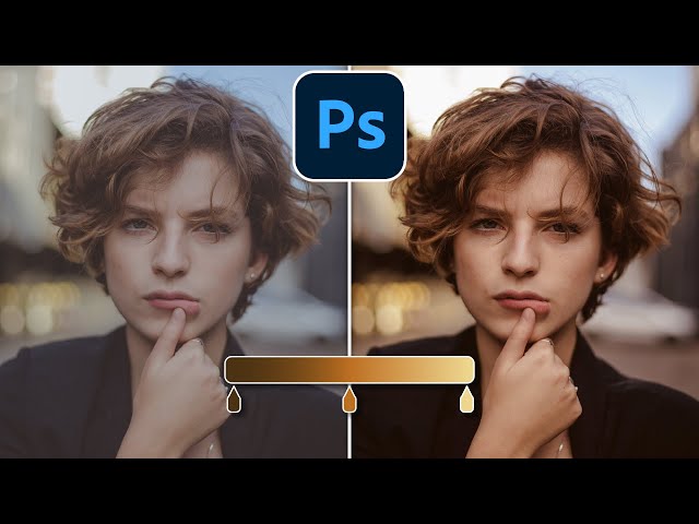 Die beste Technik für ein schnelles Color Grading | Photoshop Tutorial Deutsch