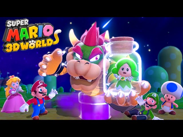 Super Mario 3D World - Full Game Walkthrough