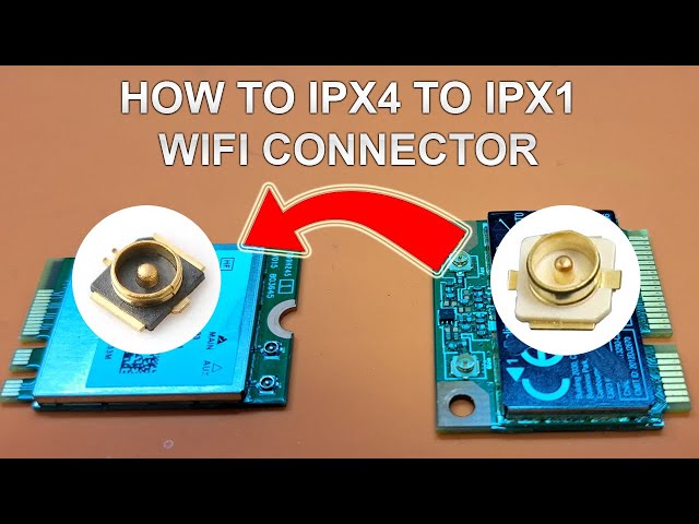How to replace wifi connector (new gen.)