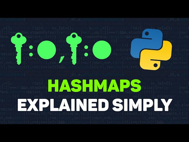 HashMaps in Python Tutorial - Data Structures for Coding Interviews
