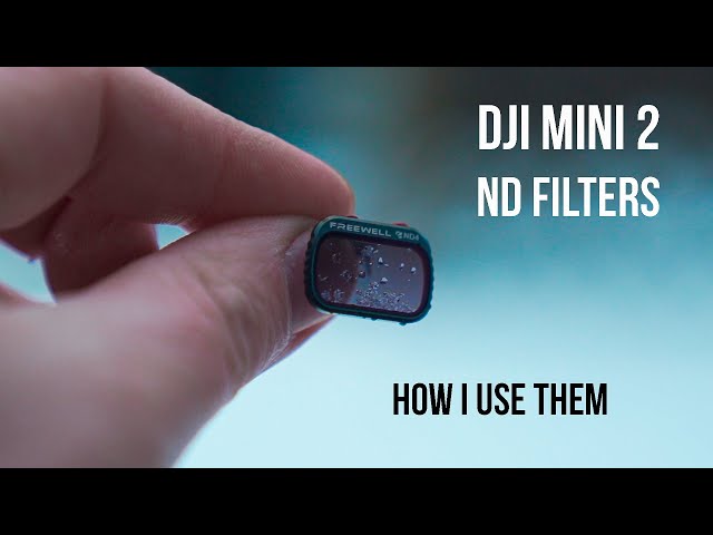 DJI Mini 2 ND Filters - How I use Drone ND Filters