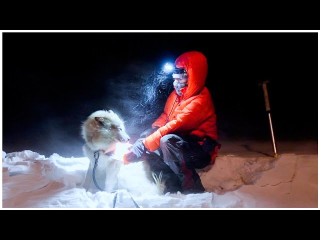 Another Crazy SNOW STORM | Cabin Life During Polar Night on Svalbard