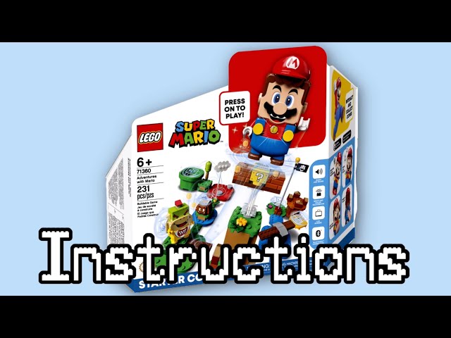 LEGO Super Mario Starter Course Set Instructions! 71360