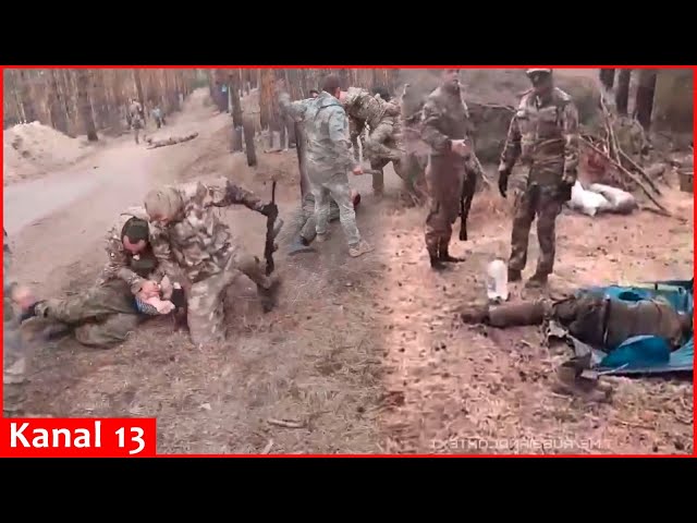 Mass fight between the Russian soldiers who beat the soldier and "Wagnerites"