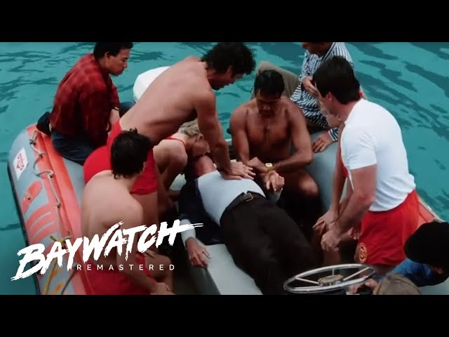 3 BIG BOAT FIRES & EXPLOSIONS Put EVERYONE in DANGER! Baywatch Remastered