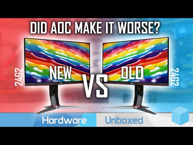 Sneakily Updated: AOC 24G2 New vs Old Comparison, Still Worth Buying?