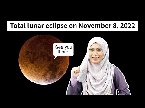Jom Tengok Gerhana Bulan November Ini