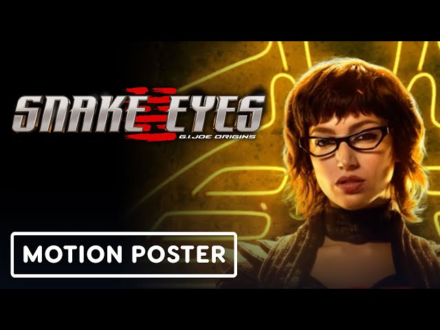 Snake Eyes: G.I. Joe Origins - Exclusive Baroness Motion Poster