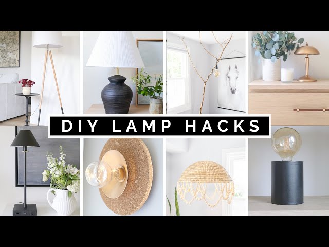 TOP TEN DIY LAMP IDEAS | DIY IKEA HACK | DIY THRIFT FLIP LAMPS
