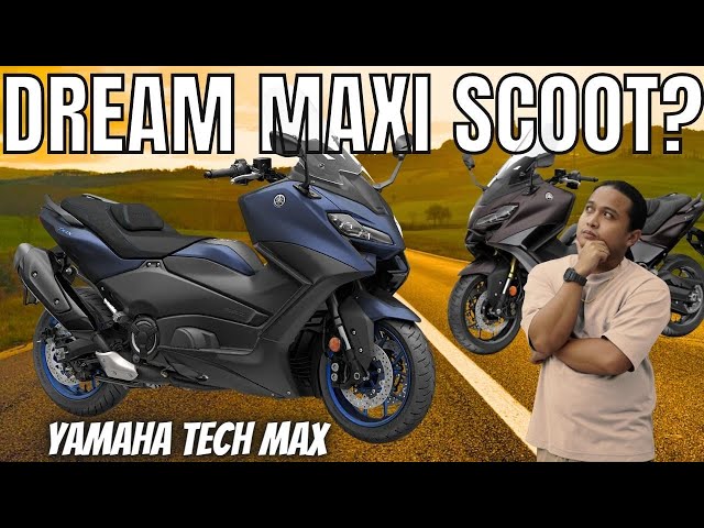 Bakit Dream Maxi Scooter to ng Karamihan? Yamaha TMAX 2023 Tech Max
