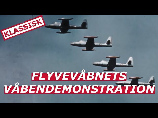 Klassisk: Flyvevåbnets Våbendemonstration 1957