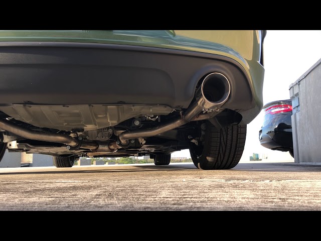 Charger v6 Solo Performance exhaust