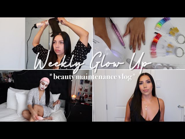 WEEKLY BEAUTY MAINTENANCE | Nails, Laser Hair Removal, Self Tanning, Hair, Makeup *pamper routine*