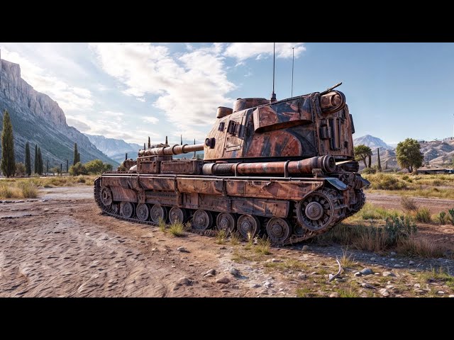 FV215b (183) - An Angel of Death with 183 mm - World of Tanks