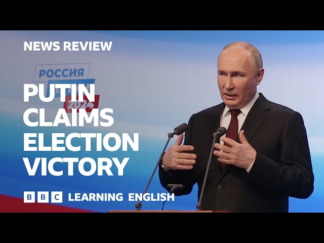 Putin claims election victory: BBC News Review