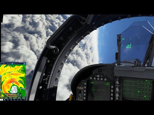Real Pilot Flies Through Hurricane Ian in VR - MSFS + 3090ti HP Reverb