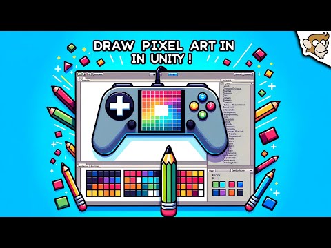 How to DRAW Pixel Art INSIDE Unity! (Modding, Unity Tutorial)