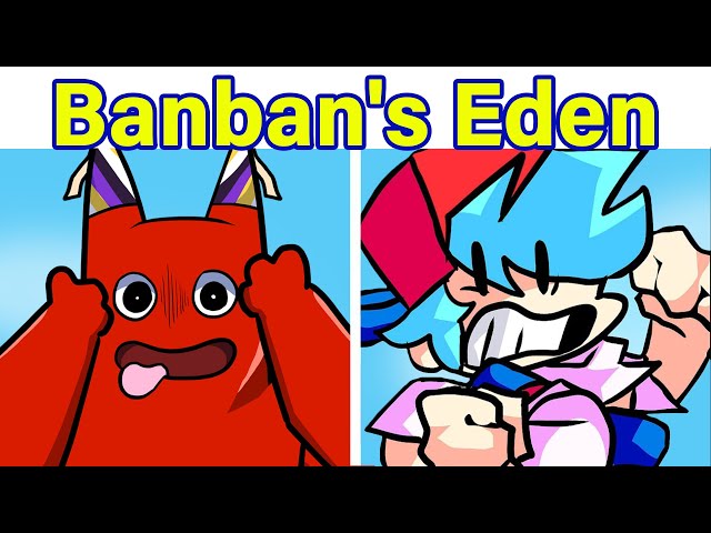 Friday Night Funkin' vs Banban Kindergarten - Garten of Banban's Eden | FNF Mod