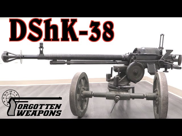 DShK-38: The Soviet Monster .50 Cal HMG