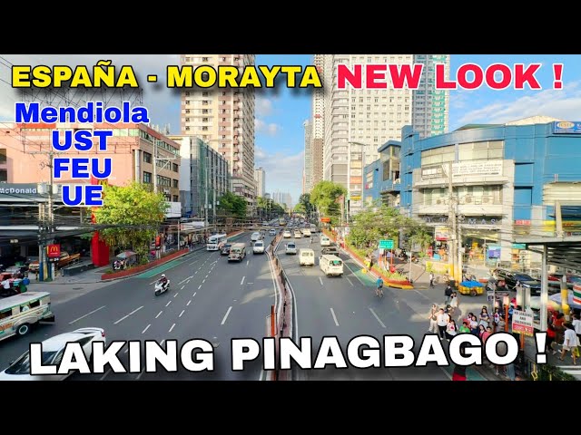 Wow ! España - Morayta BIG Improvement ! Ibang iba na ! Mendiola - Recto - Morayta Manila Tour