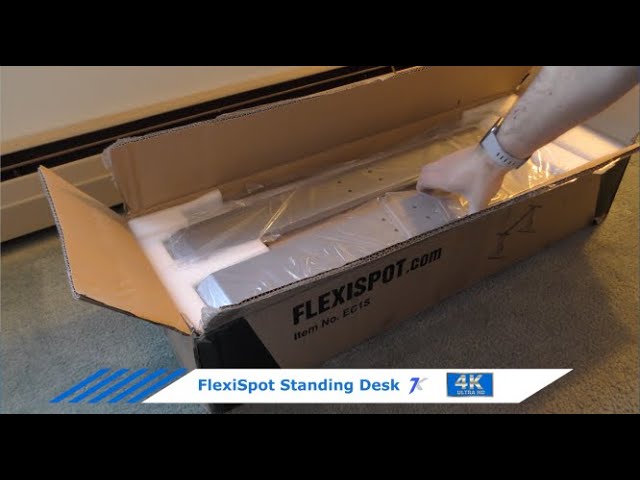 FLEXISPOT Standing Desk Unboxing and Assembly