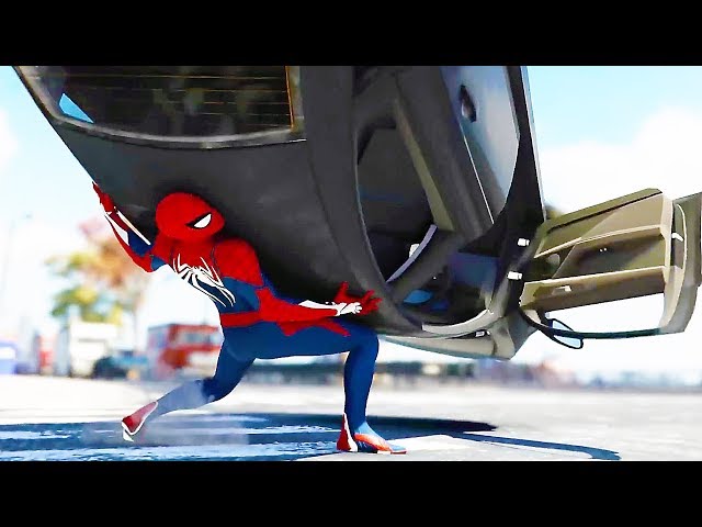 Spider-Man PS4 - NEW Free Roam Open-World Gameplay (2018)