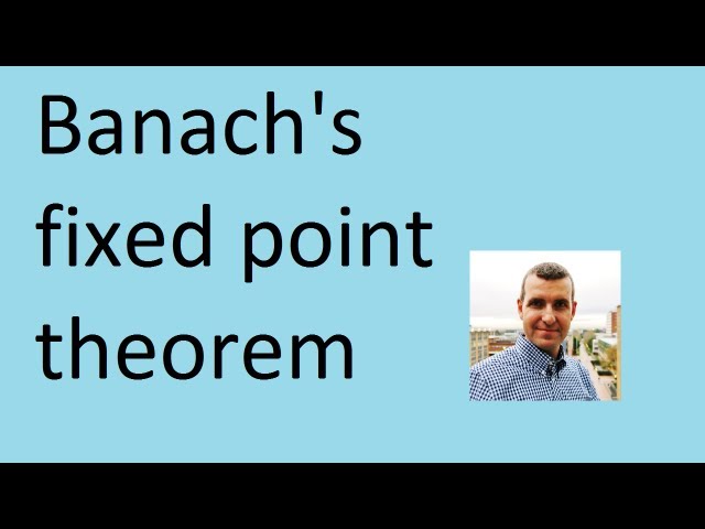 Banach fixed point theorem & differential equations