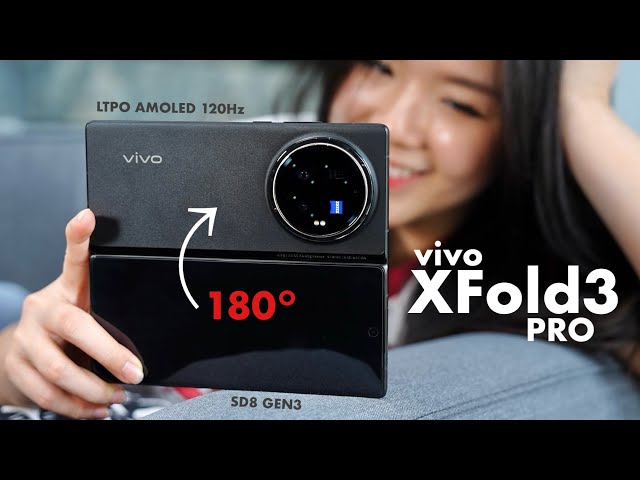 Hape Lipat Ini Tipis Banget dan Kameranya Wow, vivo XFold3 Pro