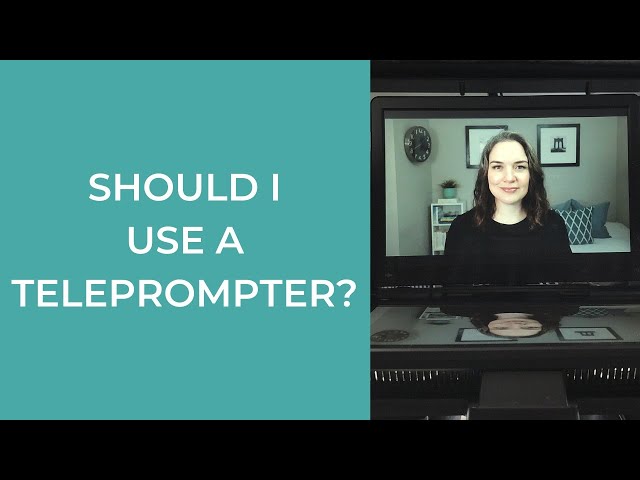 Should I Use a Teleprompter? (Sharing My Experience)