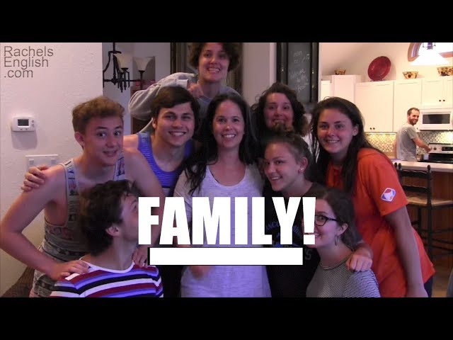 ENGLISH VOCABULARY - Family Vocabulary!  This Vocabulary Builder teaches you all about family