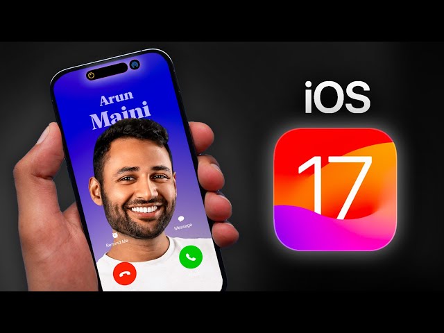 iOS 17 Hands on - Top 10 Features!
