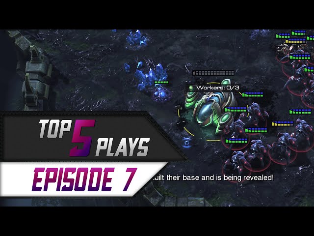 StarCraft 2: TOP 5 Plays - Episode 7
