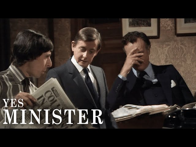 Reading Some Bad News | Yes, Minister | BBC Comedy Greats