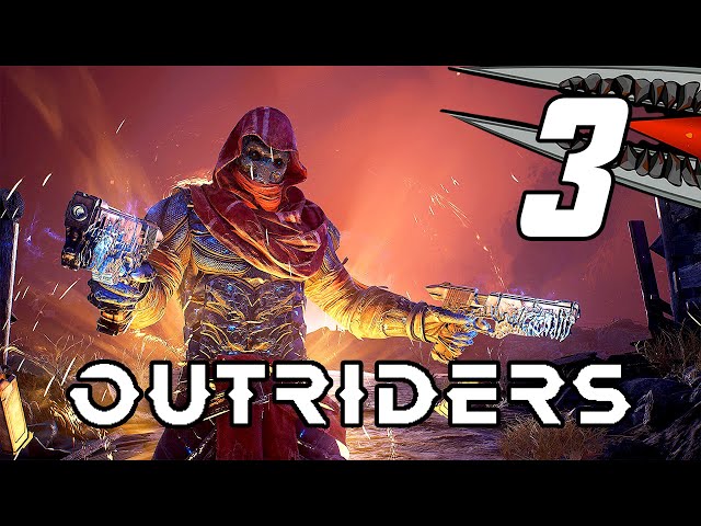 Outriders (PS5) Gameplay Playthrough Part 3 - Trickster Class (Livestream)