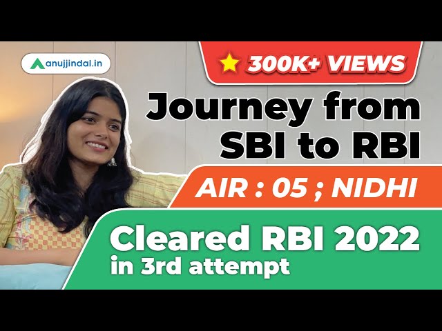 RBI Grade B AIR 5 Interview | RBI 2022 cleared in Third attempt | RBI Grade B 2022 Topper Interview