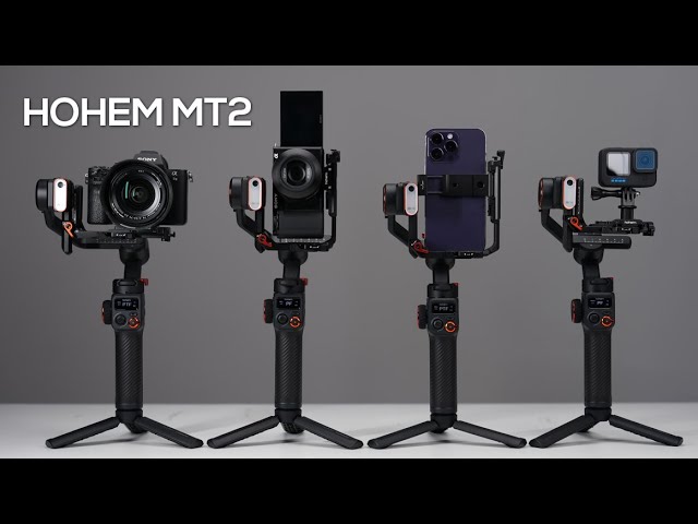 Introducing - Hohem iSteady MT2 - The 4-in-One Solution Gimbal for ANY Camera!