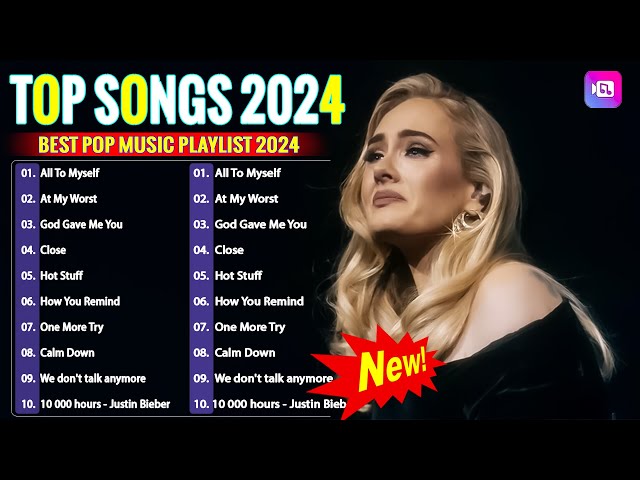 Adele, Miley Cyrus, rema, Justin Bieber, Rihanna, Ava Max Best Pop Music Playlist on Spotify 2024