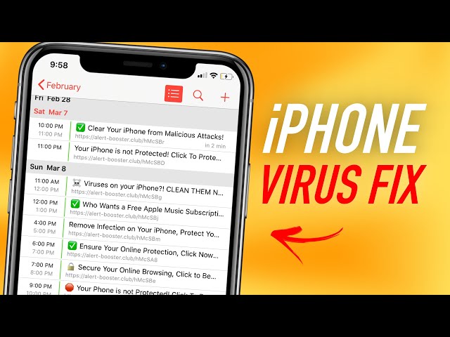 How To Remove iPhone Calendar Virus