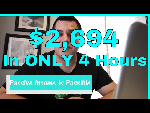 PASSIVE INCOME IDEAS - How I Made $2,694