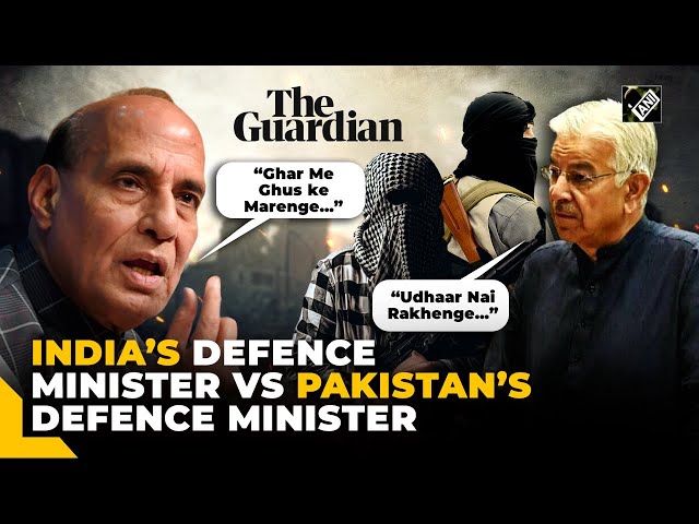 “Udhaar Nai Rakhenge…” Pak Defence Minister reacts to Rajnath Singh’s ‘Ghus Ke Marenge’ remark