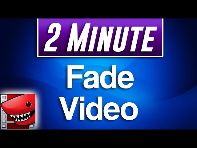 Lightworks : How to Fade In and Fade Out Video (Fast Tutorial)