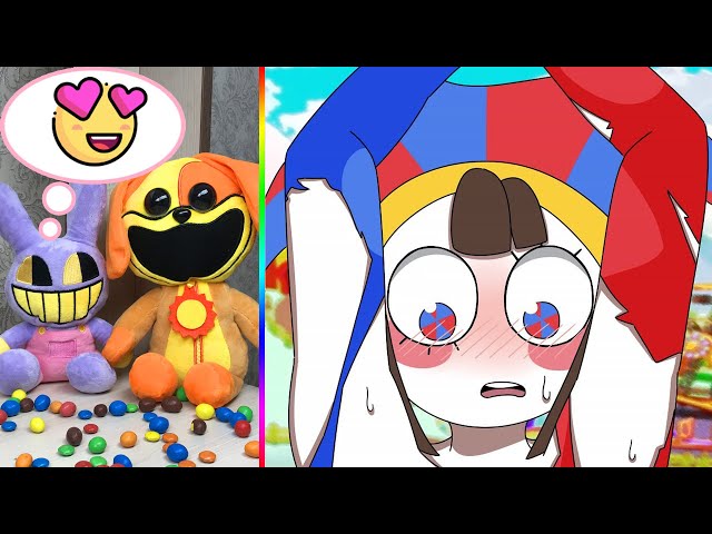 RAGATHA x DogDay = Pomni react to The Amazing Digital Circus - Poppy Playtime 3 - Meme Animation 112