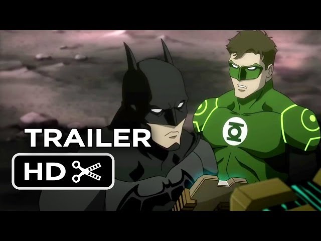 Justice League: War DVD Release TRAILER (2013) - Superhero Animated Movie HD
