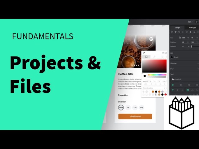 Projects and Files - Penpot fundamentals